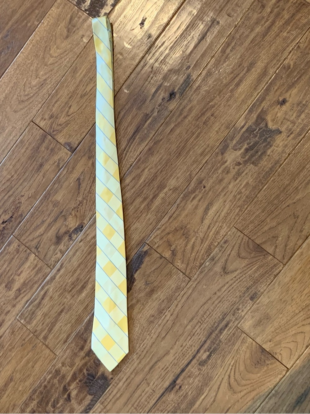 Michael Kors Classic Yellow Stripe Men's Tie